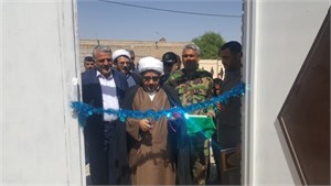 افتتاح دو خانه عالم در شوش