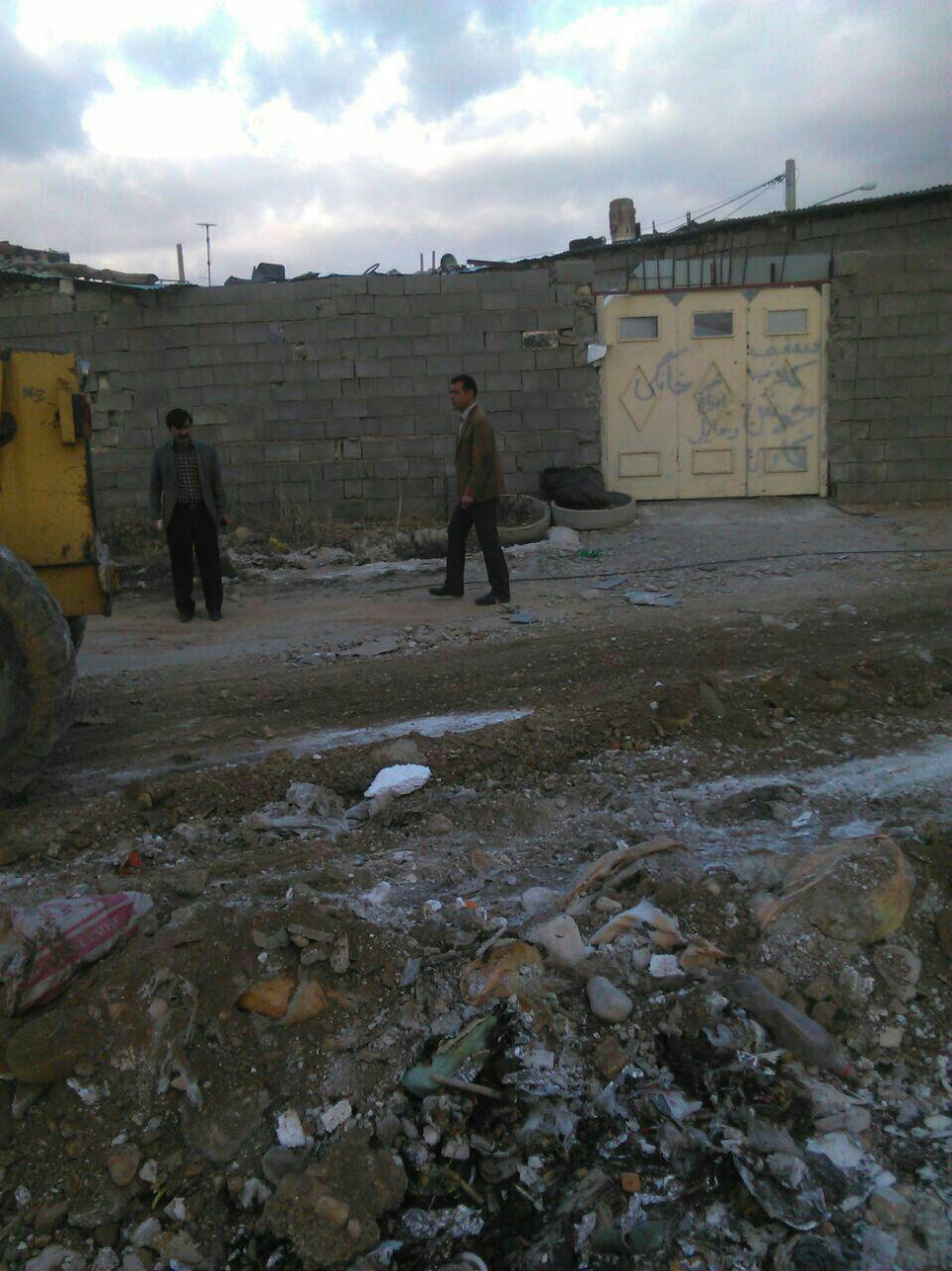 مسدود شدن تقاطع بلوار کشاورز یاسوج