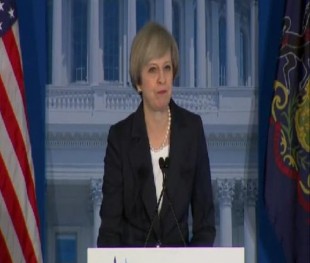 ترزا می: کشورها نمی توانند امنیت خود را به آمریکا بسپارند ترزا می: کشورها نمی توانند امنیت خود را به آمریکا بسپارند