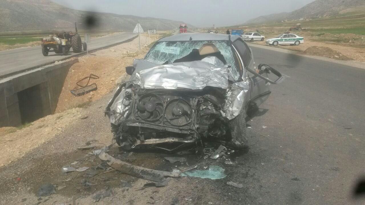سانحه رانندگی در محور کرندغرب به سرپل ذهاب