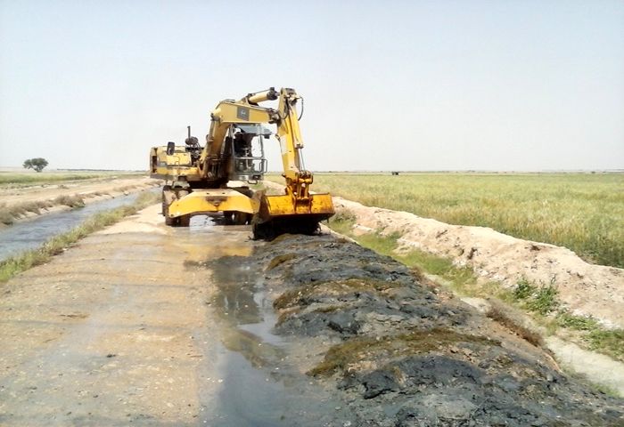 رفع مشکل تامین آب بخش کشاورزی شبکه آبیاری کارون بزرگ