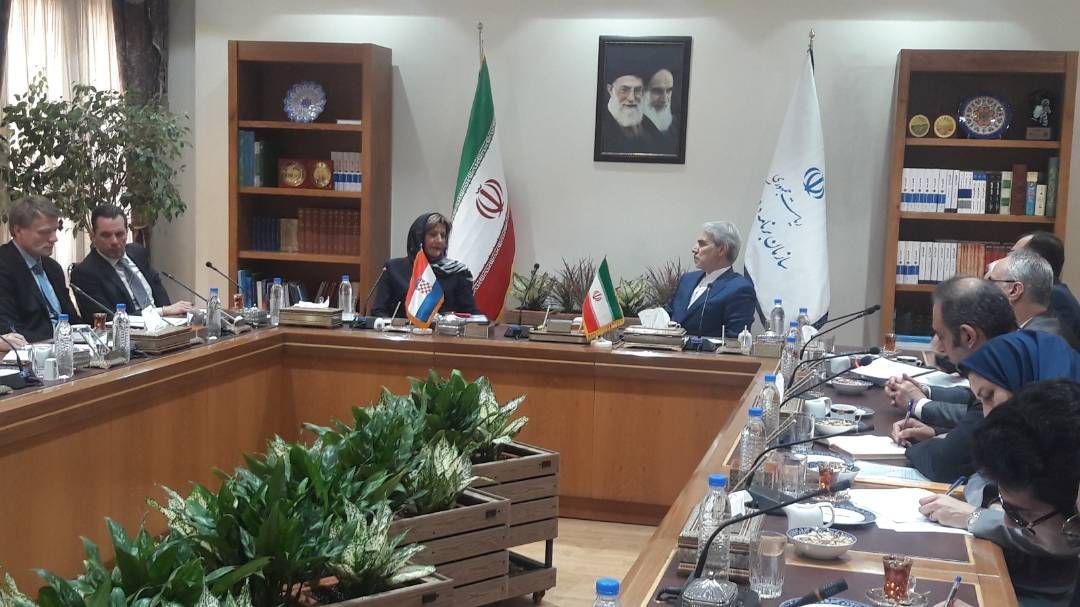 دیدار معاون نخست وزیر کرواسی با رئیس سازمان برنامه و بودجه