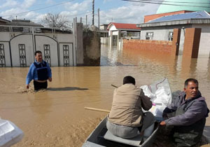 اعزام ۶ گروه جهادی از قزوین به مناطق سیل زده گلستان