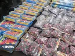 کشف بیش از ۲۸ هزار عدد مواد محترقه در کشف بیش از ۲۸ هزار عدد مواد محترقه در