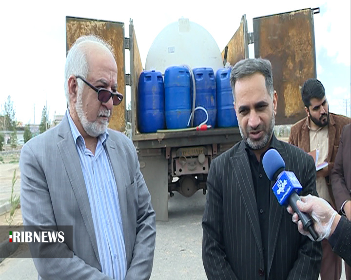 کشف محموله مواد ضدعفونی در کرمان کشف محموله مواد ضدعفونی در کرمان