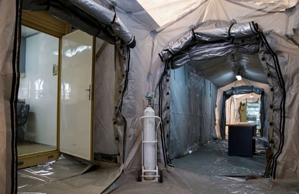 اختصاص بیمارستان صحرایی قزوین به مصدومان چهارشنبه آخرسال