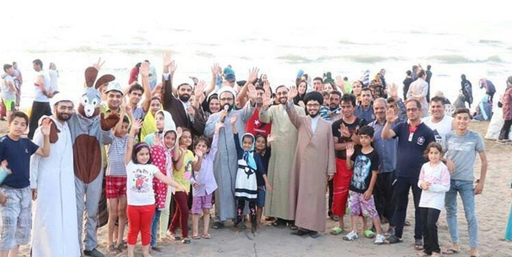 منبر ساحلی در عید فطر