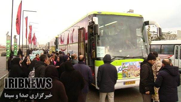 اعزام دانش آموزان دختر زنجان به مناطق غرب کشور