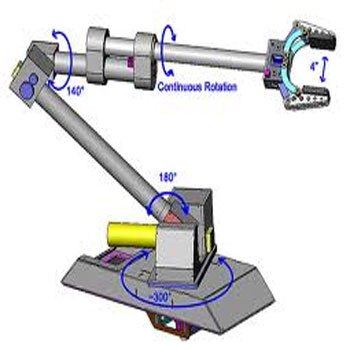 طراحی و ساخت ربات با ۶ درجه آزادی در اراک