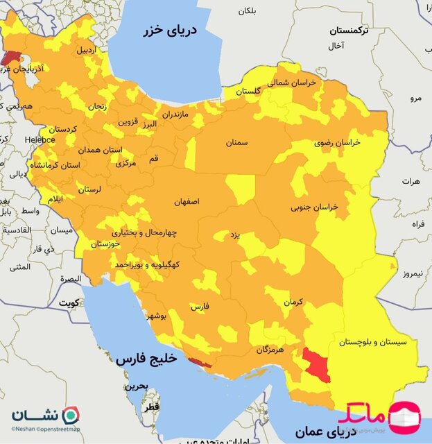 شکننده بودن وضعیت کرونایی در خوزستان با خروج از وضعیت قرمز