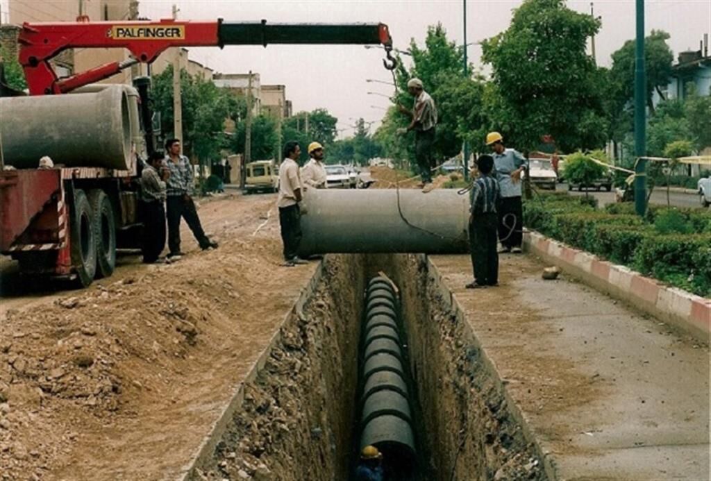 بارندگی اخیر بدون خسارت به پروژه های درحال کار فاضلاب اهواز