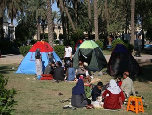 خدمت رسانی مطلوب به مسافران نوروزی در اهواز