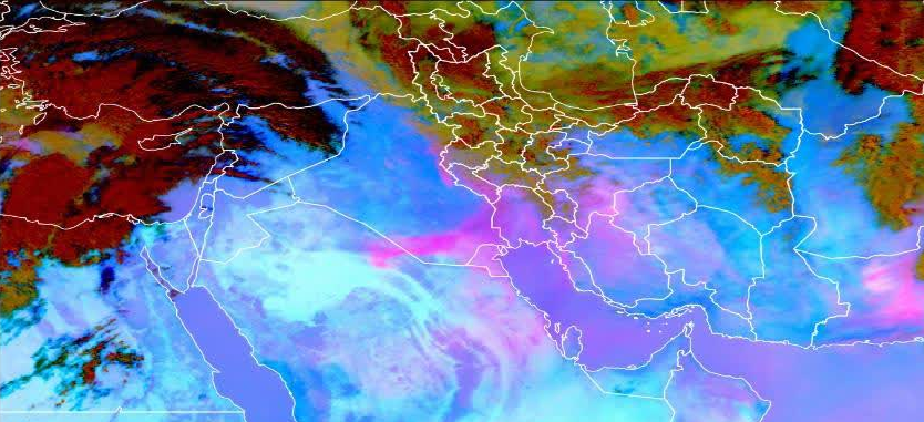 کاهش دید افقی در خوزستان به ۱۰۰ متر