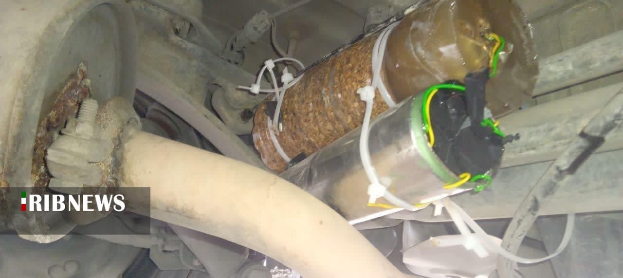 یک بسته محترقه در گرمه کشف و خنثی شد