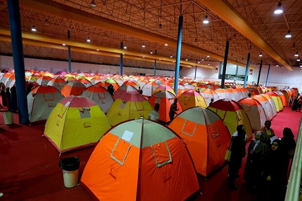 اسکان مسافران نوروزی در نمایشگاه بین المللی اهواز اسکان مسافران نوروزی در نمایشگاه بین المللی اهواز