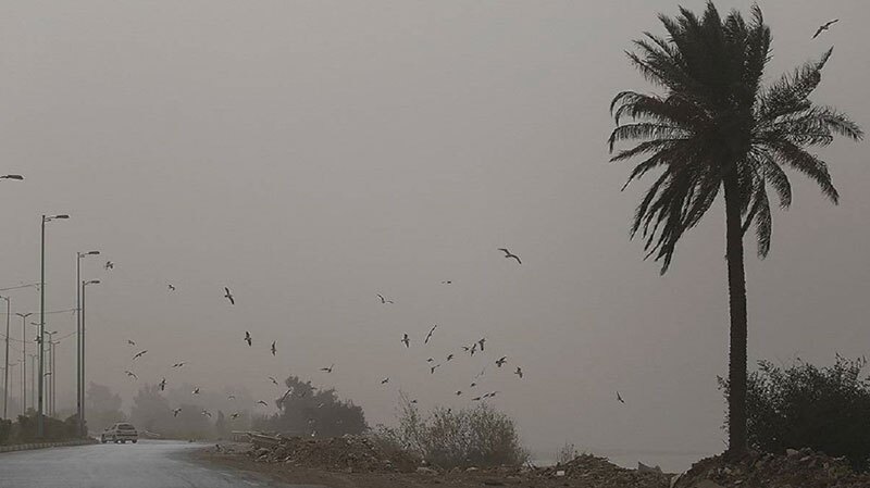 آلودگی هوا در آبادان و خرمشهر