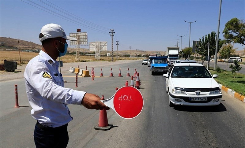 اطلاعیه پلیس راهور مازندران درباره سفر نکردن