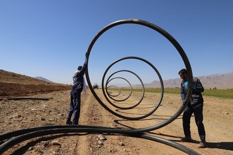 توسعه شبکه انتقال آب در بندر امام خمینی