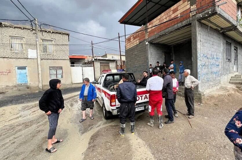 ۱۲۵حادثه‌دیده از سیل امدادرسانی شدند