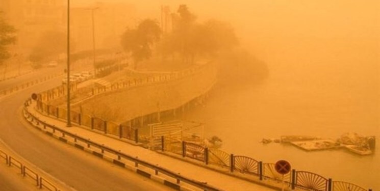 هشدار نارنجی وقوع گرد و خاک محلی در خوزستان