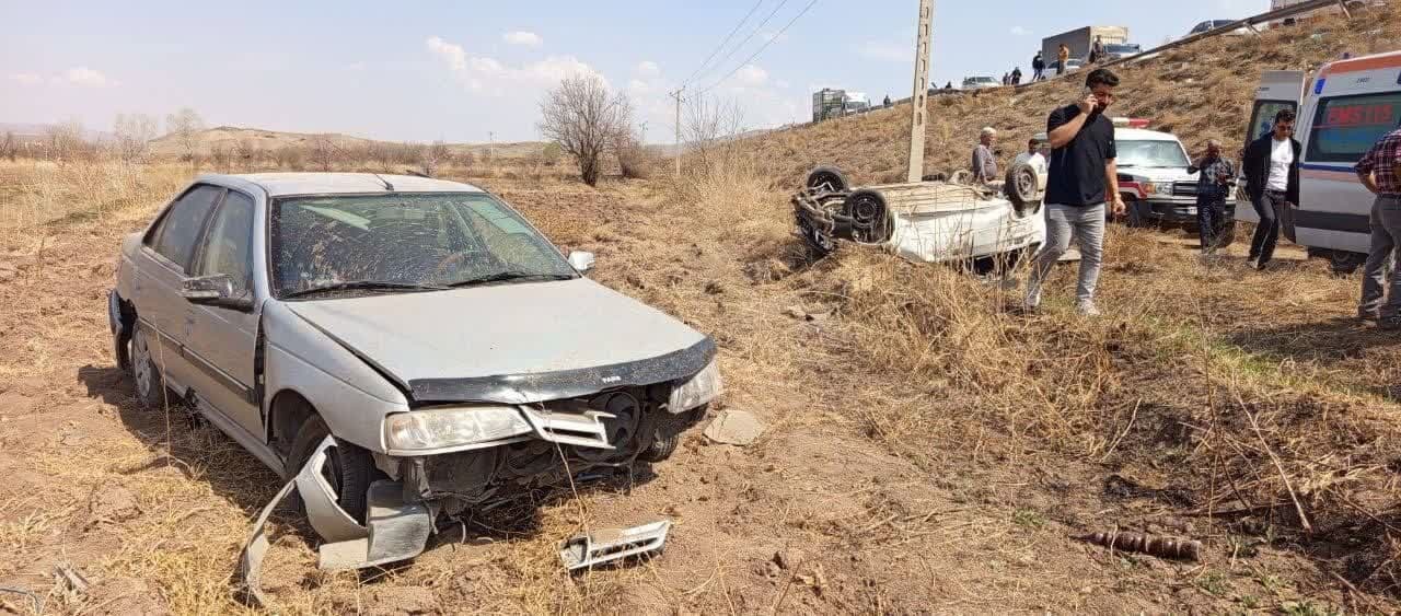 یک فوتی و ۶مصدوم در پی سانحه رانندگی در  محور ایواوغلی_خوی
