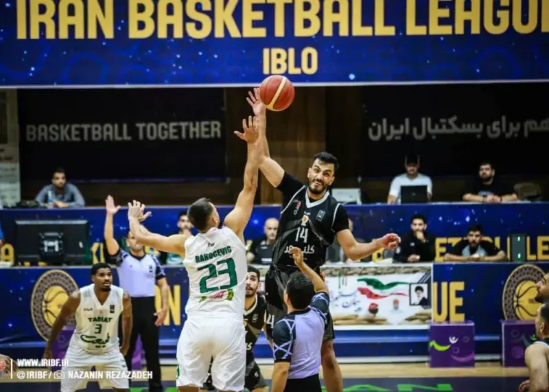 ادامه مسابقات لیگ برتر بسکتبال با ۵ جدال حساس