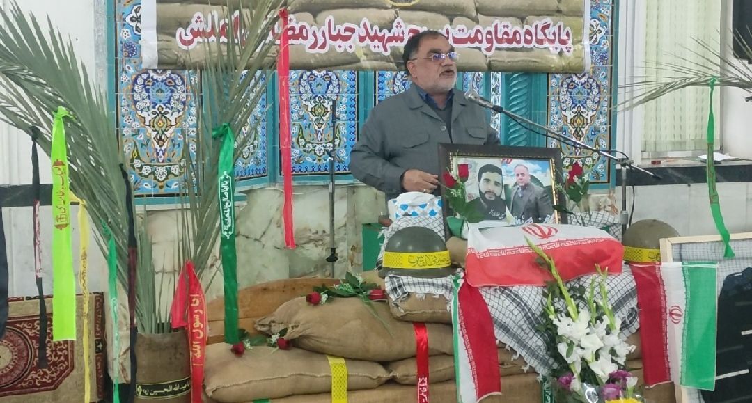 هفتمین روز خاکسپاری شهید امنیت محمد میرزایی در املش