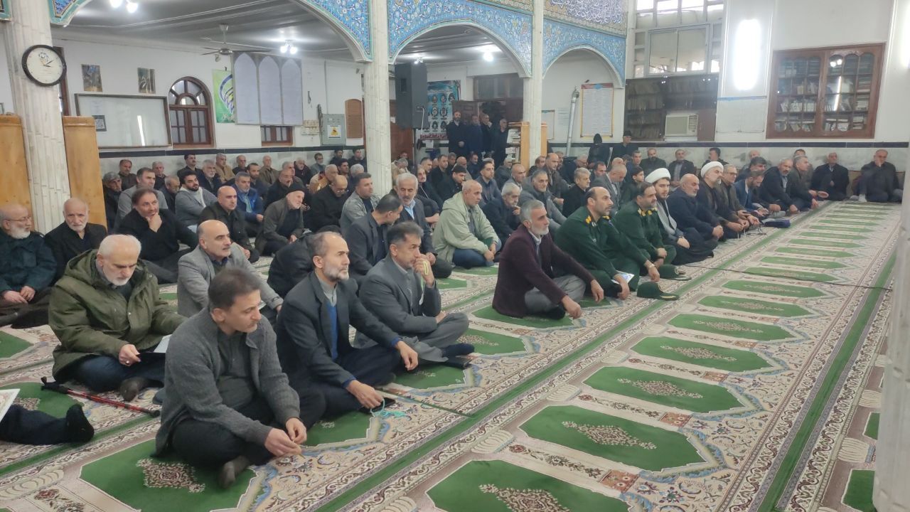 هفتمین روز خاکسپاری شهید امنیت محمد میرزایی در املش