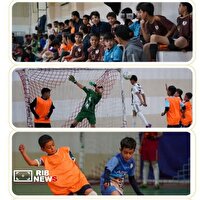 رقابت نفس‌گیر ۴۰۰ فوتسالیست در مسابقات دانش‌آموزی