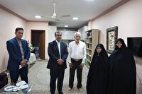 دیدار استاندار خراسان رضوی با اولین بانوی آزاده ایرانی