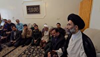 دیدار با خانواده شهیدان امنیت در کاشان