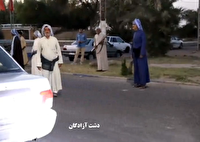 ایست بازرسی عشایر عرب در دشت آزادگان