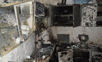 نشت گاز و انفجار منزل مسکونی در کلات