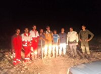 نجات جان ۴ نفر مفقود در ارتفاعات روستای آبگرم کلات
