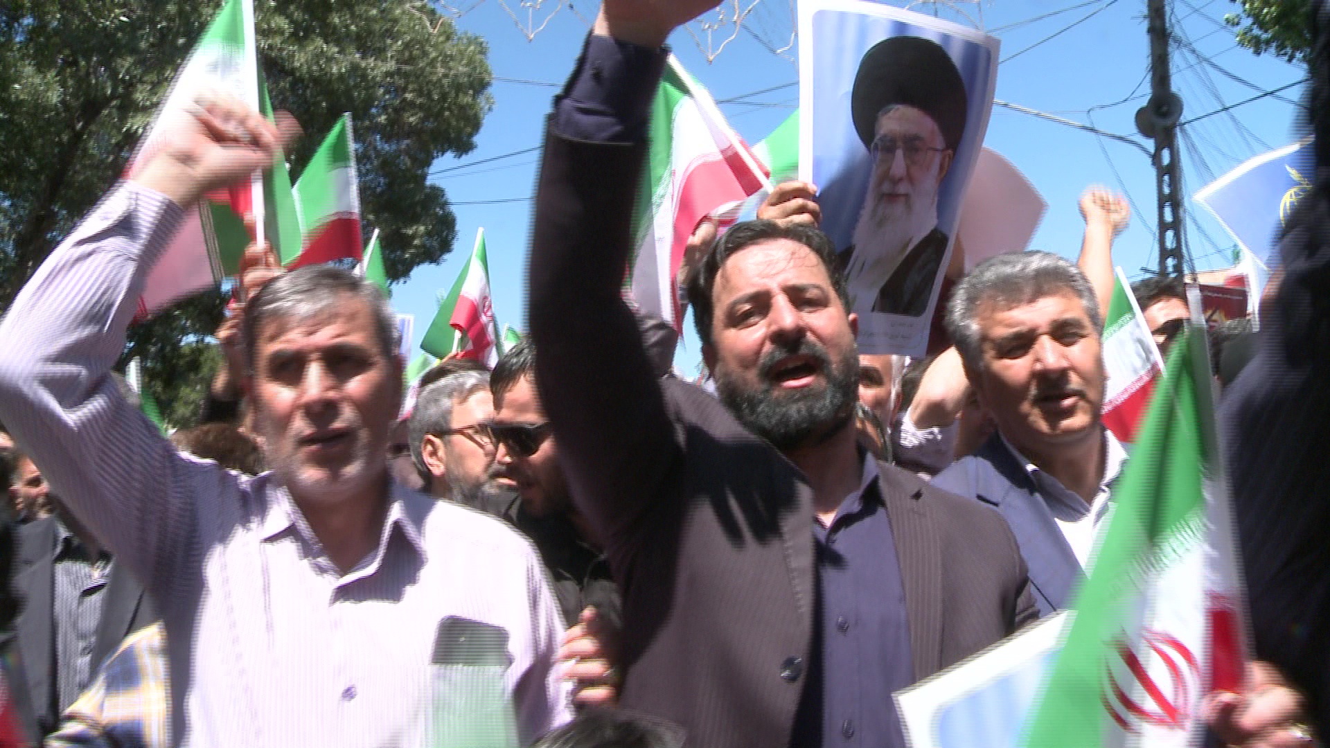 فوران خشم اردبیلی‌ها از صهیونیسم و آمریکایی‌ها