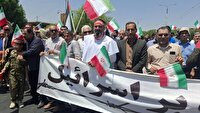 بیعت دوباره اهوازی‌های کفن پوش با رهبر انقلاب