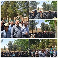 راهپیمایی جمعه خشم و نصر در کرمان