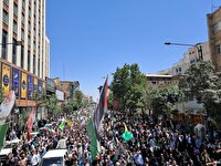 محکومیت تهاجم اسرائیل به ایران توسط نمازگزاران مشهدی
