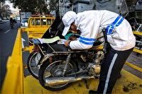 توقف و تحویل بیش از ۹۰ موتورسیکلت متخلف
