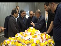 افزایش توزیع مرغ در اردبیل
