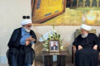 دیدار تولیت آستان قدس رضوی با خانواده شهدای حمله صهیونیستی، در مشهد