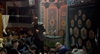 یادبود شهدای اقتدار همزمان با شب‌هشتم ماه محرم در مسکو