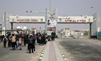 تردد روزانه بیش از هزار و ۵۰۰ زائر عتبات عالیات از مرز چذابه