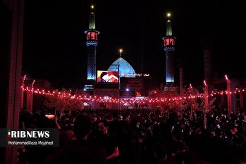 مراسم شام غریبان حسینی در آستان امامزاده صالح (ع) تهران