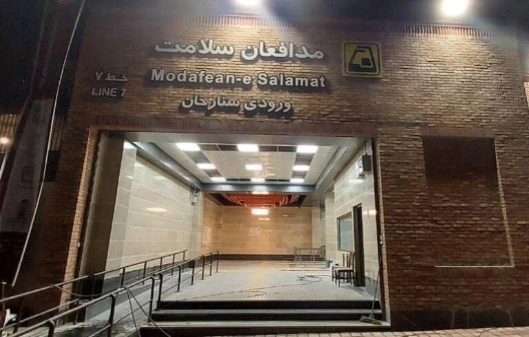 تکمیل و راه اندازی ۹۰ درصد ورودی‌های دوم ایستگاه‌های خط ۷ مترو تهران