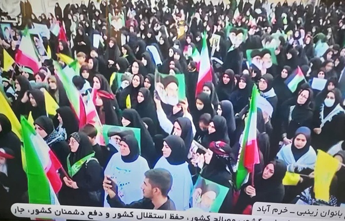 تجمع بزرگ زینبیون لرستان در حمایت از ولایت