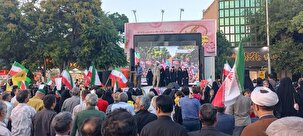 تجمع ضد آمریکایی در بجنورد
