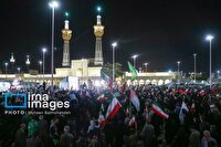 محکومیت حمله آمریکا به ایران در تجمع مردم مشهد