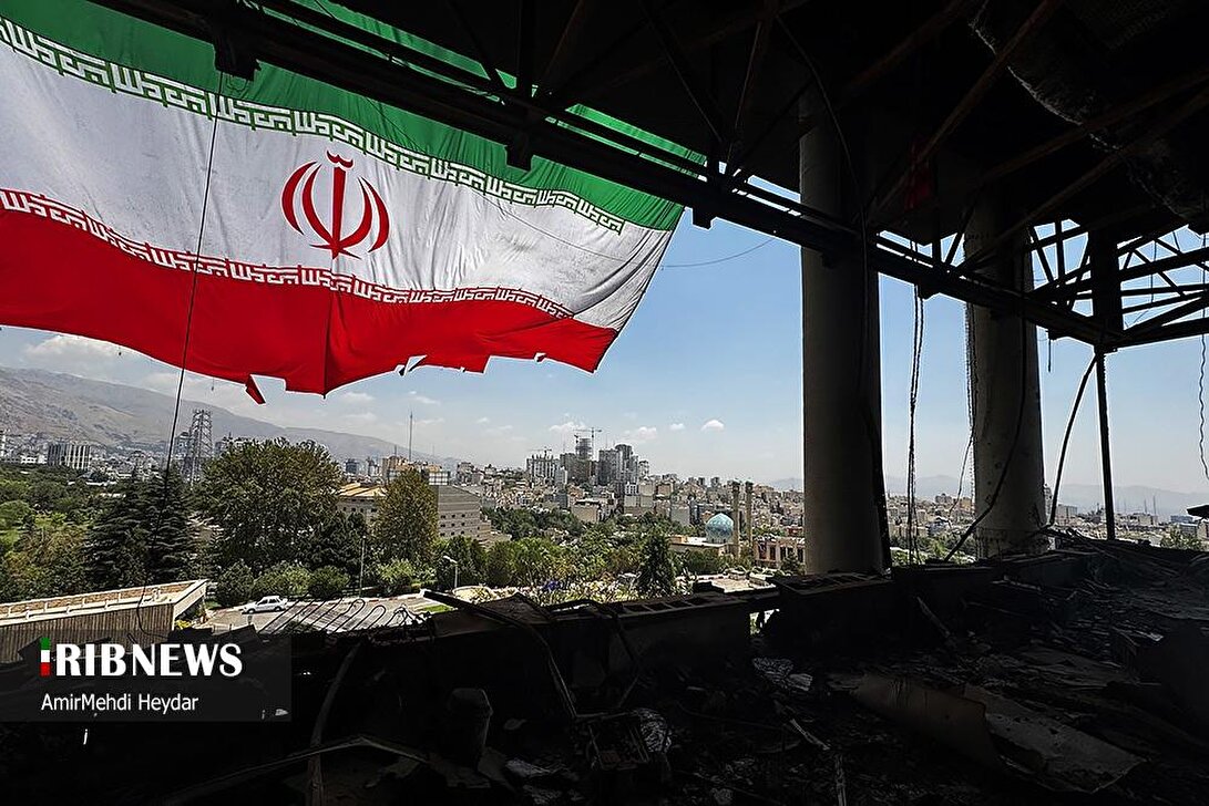 بازدید وابستگان نظامی بیست کشور از ساختمان شیشه‌ای صداوسیما