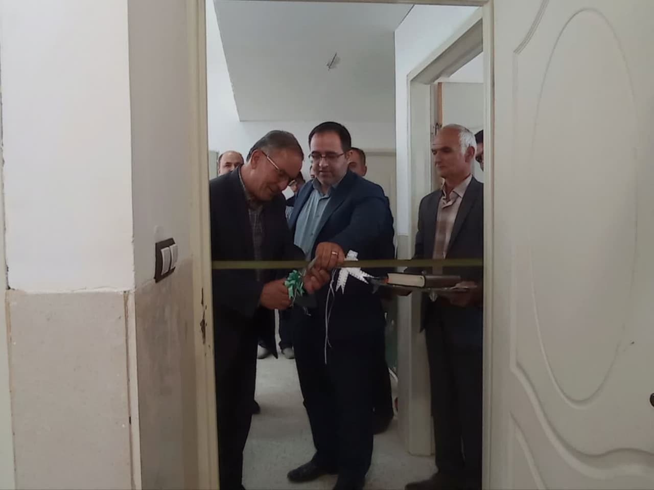 افتتاح دفتر خبری صدا و سیمای استان یزد در روستا بنادکوک دیزه